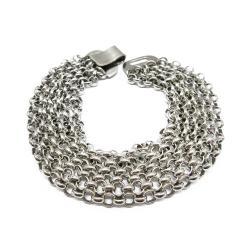 Tuotekuva Kalevala Koru Paratiisi – Hämäläinen juhlakääty -hopearannekoru 19 cm, 1998
