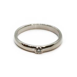 Tuotekuva Olof Sjöblom timanttisormus 0,03 ct, 14K valkokulta, 16,75 mm