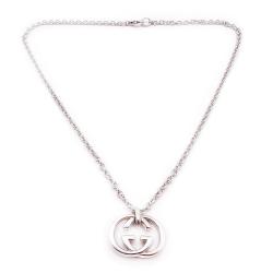 Tuotekuva Gucci Britt Interlocking GG -hopeakaulakoru 925, 50 cm