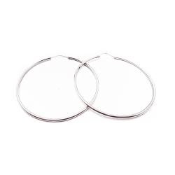 Tuotekuva Hopeiset isot renkaat 55x2mm