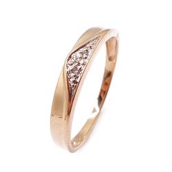Tuotekuva Kultainen timanttisormus 0,015ct 18,5mm