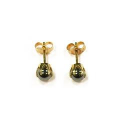 Tuotekuva Kultaiset hematiittinapit 4mm