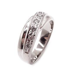 Tuotekuva Lappee Design 14K valkokultainen timanttisormus 0,07 ct, 17 mm