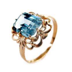Tuotekuva Eino Westerback sinikivinen 14K kultasormus 17,5 mm, 1956