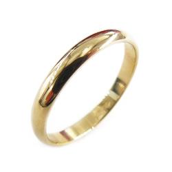 Tuotekuva Top Gold Oy puolipyöreä kultainen kihlasormus 585, 18 mm