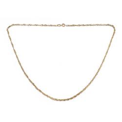 Tuotekuva 2,2mm Singapore kierrekaulaketju 40cm