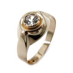 Tuotekuva Eino Westerback kirkaskivinen 14K kultasormus 17,5 mm, 1959