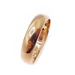 Tuotekuva Timanttiset 14K kultainen kihlasormus 15,5 mm, leveys 4 mm