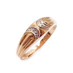 Tuotekuva Kultainen timanttisormus 0,005ct 15+mm