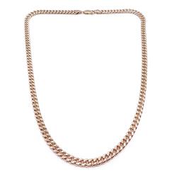 Tuotekuva 14K kultainen ontto panssarikaulaketju 50 cm, 5,5 mm