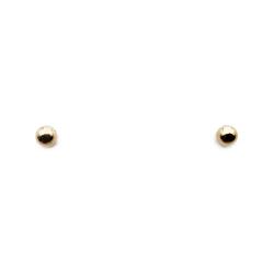 Tuotekuva Kultaiset 4mm pallo nappikorvakorut