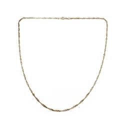 Tuotekuva 2mm Kultainen kierreketju 45cm