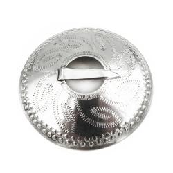 Tuotekuva J.F. Henriksson Tuuterin kansallispuvun hopeinen paljinsolki 813, 45 mm, 1938