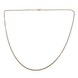 Tuotekuva Kultainen panssariketju 46,5cm, leveys 1,5mm