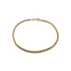 Tuotekuva 18K 2,6mm Venetsiaranneketju 19cm