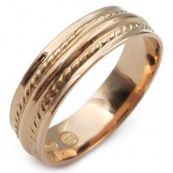 Tuotekuva 18K Kalevala Korun Uskelan Isokylänsormus 16mm